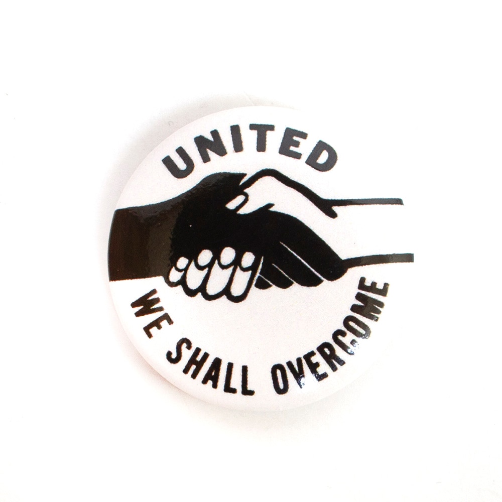Ephemera, Magnets, Gifts, Round, United We Shall Overcome, 441923